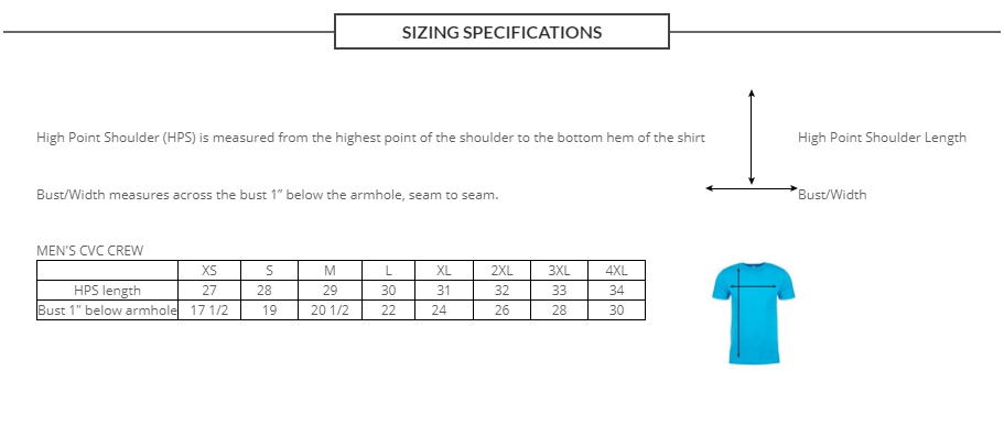 Adult Sizing Specifications Chart | | Palestinian Hustle Onesie | Clothing to Spread Love, Help Others & Always Hustle