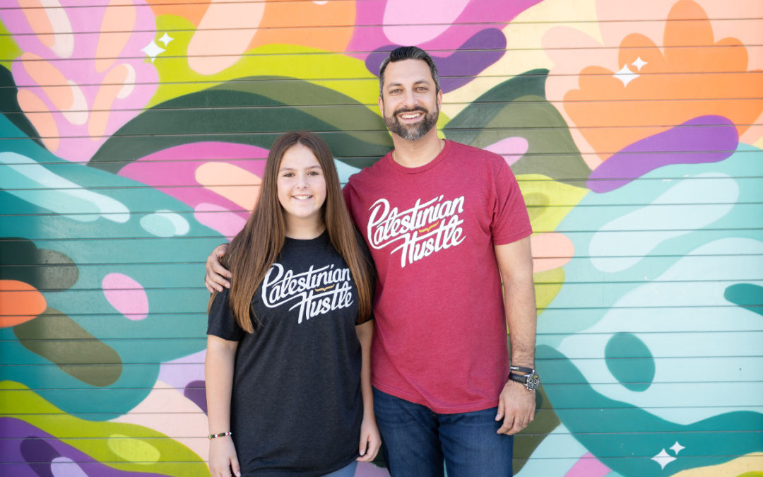 Palestinian T-Shirt - Black - Unisex Shirt - Palestinian Hustle - Clothing to Spread Love, Help Others & Always Hustle