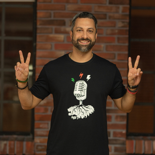 Tell Your Story Line | Black Unisex T-Shirt | Palestinian Hustle
