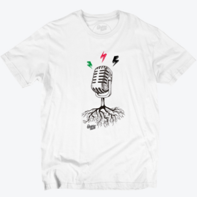 Tell Your Story Line | White Unisex T-Shirt | Palestinian Hustle