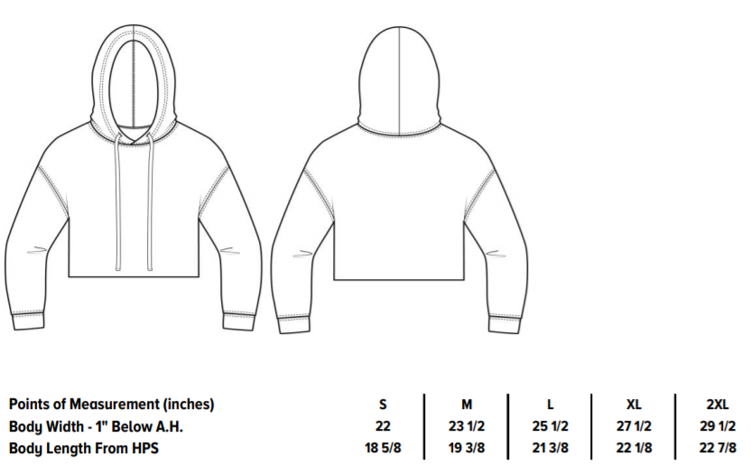 Sizing Chart | Palestinian Hustle