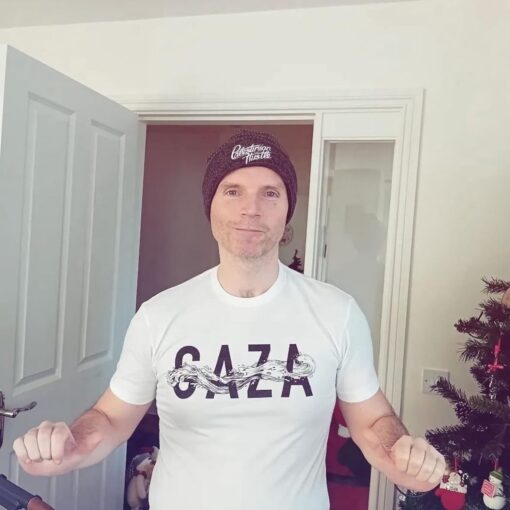 Gaza Waves Unisex Tee - Image 8