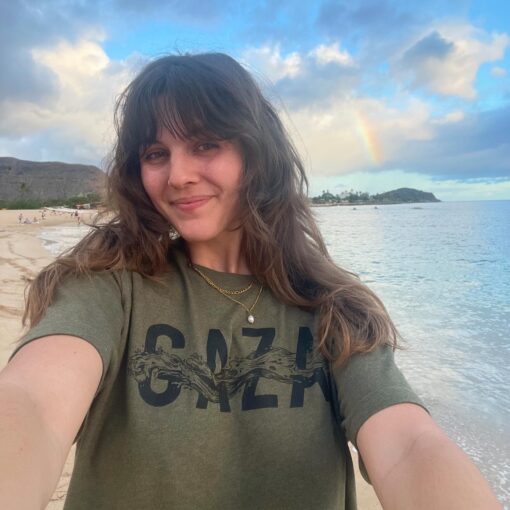 Gaza Waves Unisex Tee - Image 4