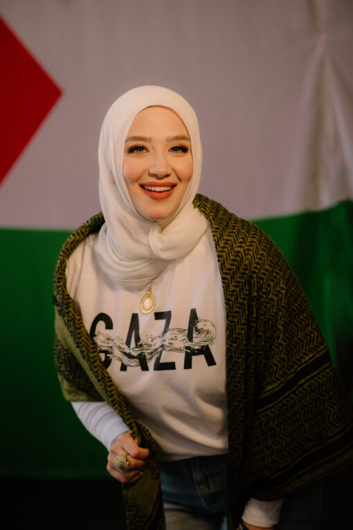 Gaza Waves Unisex Tee - Image 9
